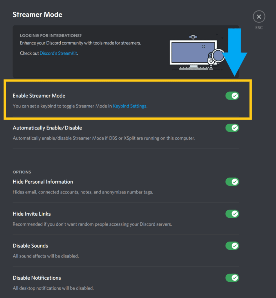 How To Enable Streamer mode in Discord